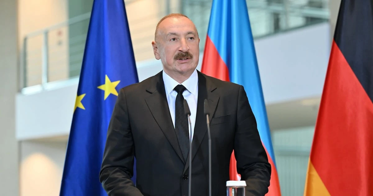 Спільна пресконференція Фрідріха Мерца та Ільхама Алієва в Берліні 21 липня 2026 року