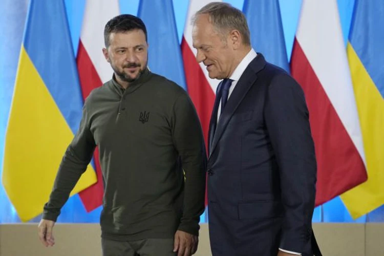 Хронологія візиту Зеленського до Любліна: від найменування підрозділу ЗСУ до зустрічі з Туском