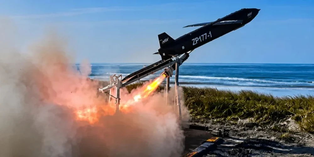 Британська компанія MGI Engineering представила автономний ударний БПЛА TigerShark на виставці DSEI у Лондоні